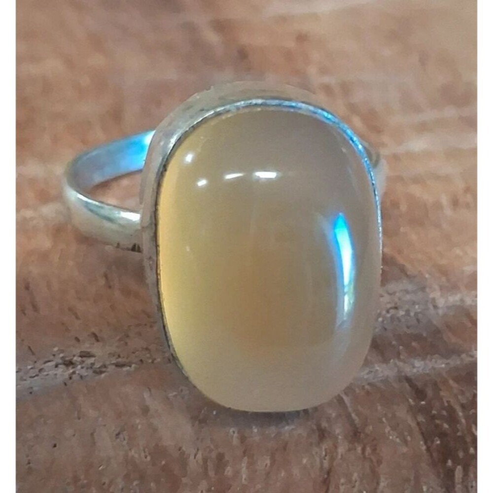 Bohemian Statement Jewelry New Minimalist Smooth Bezel Oval Carnelian Ring